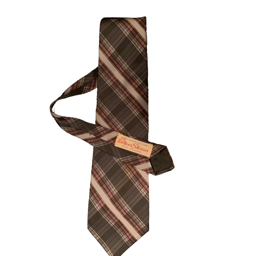 7th Avenue Tie By Liebert Exclusive For Porter's Steven's New Orleans Gray Multi
